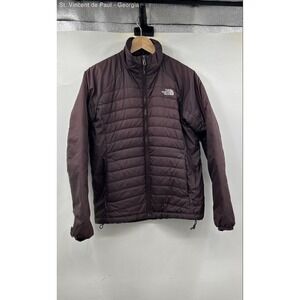 The North Face Primaloft Quilted Puffer Jacket Women's Medium Plum Casual
